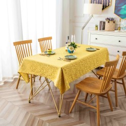Mantel impermeable de jacquard monocromático